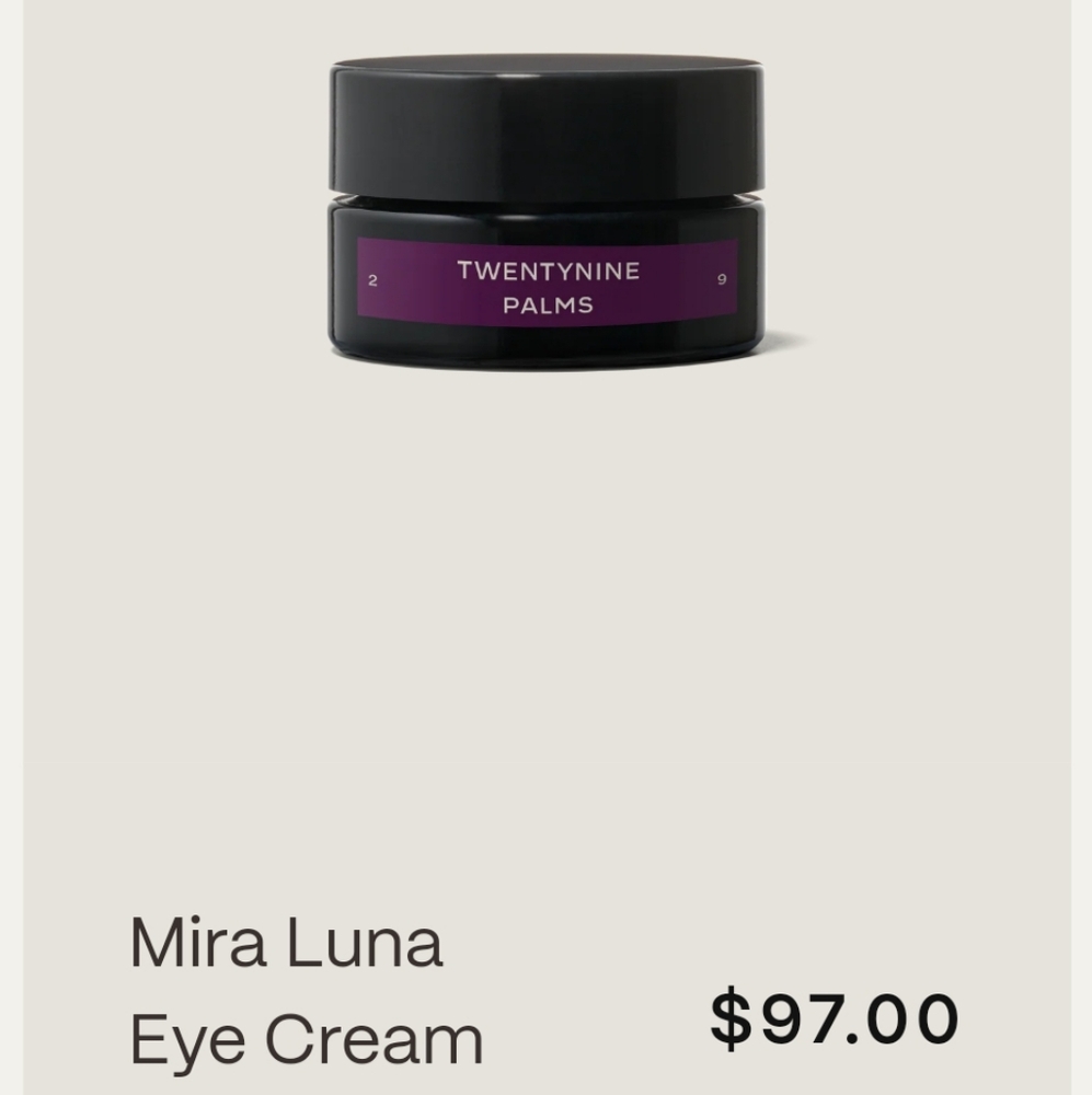 Mira Luna Eye Cream, Twentynine Palms - Picture 5 of 9
